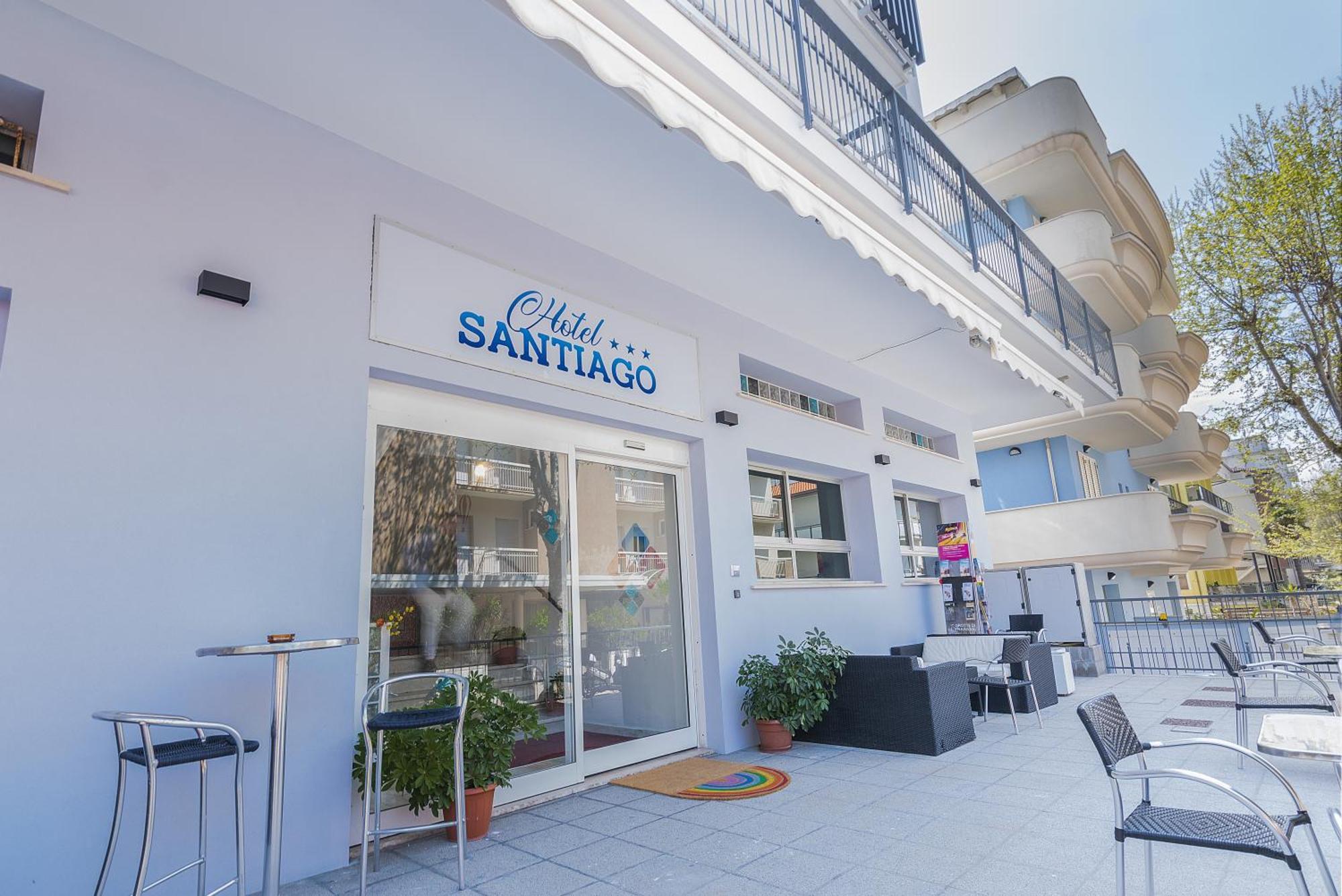 רימיני Hotel Santiago מראה חיצוני תמונה